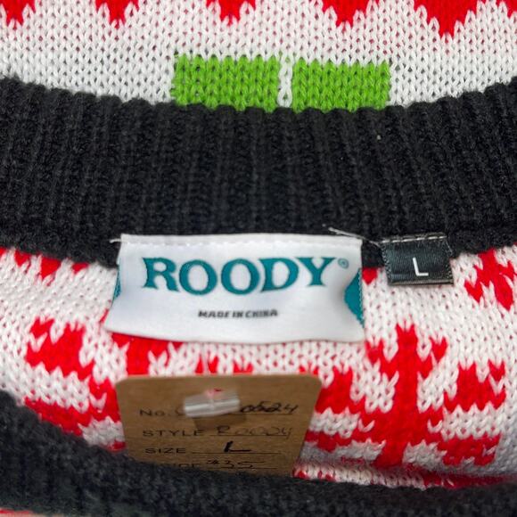 Electronic Arts Video Games Ugly Christmas Sweater Size Large - Picture 3 of 4